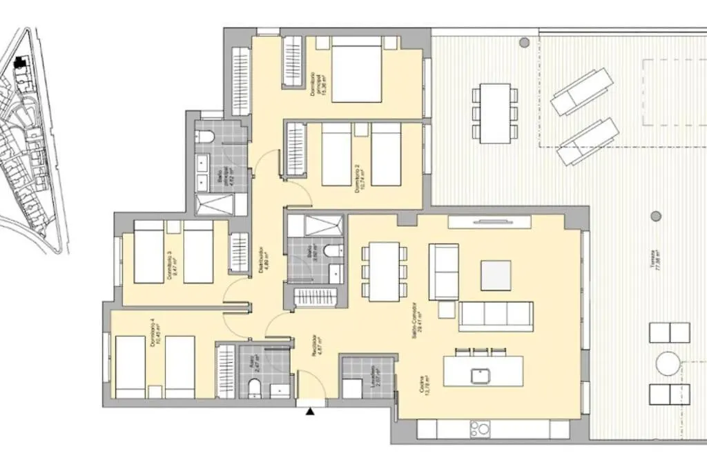 Amazing 4 Bedroom Apt With Pools + Gym - Rdr269 Estepona